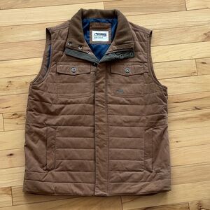 Mountain Khakis Brown Quilted Vest